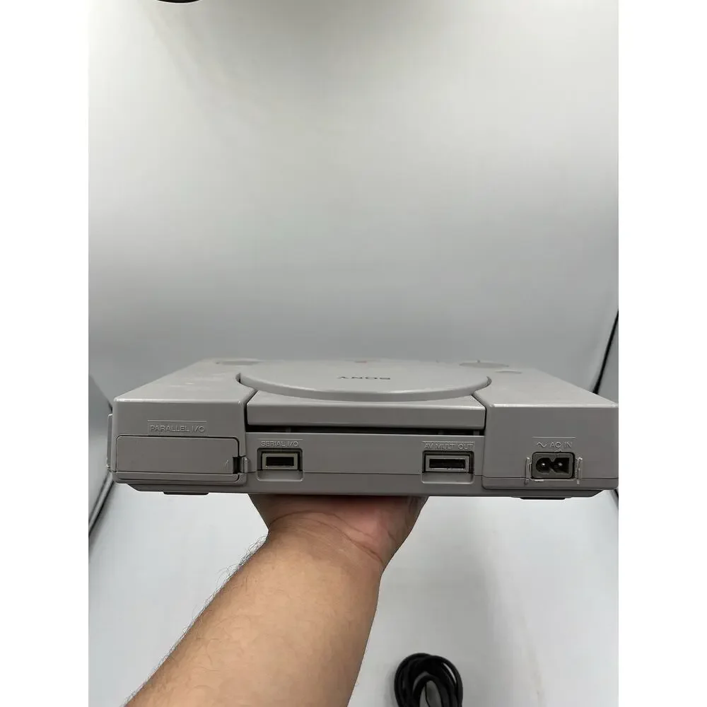 Sony PlayStation 1 SCPH-5501 Console + Original Controller & Cords - Tested PS1